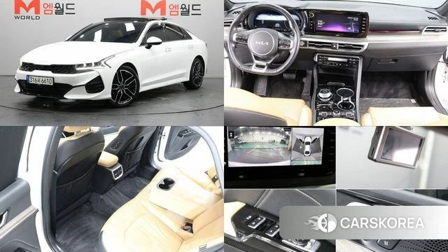 Kia K5 3rd generation 2021 Белый из Кореи