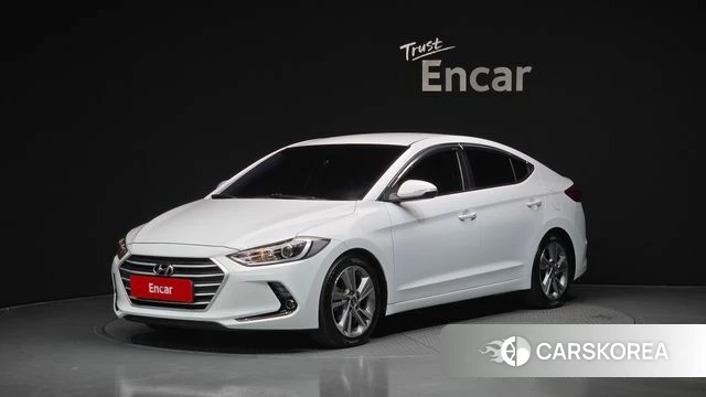 Hyundai Avante AD 2018 Белый из Кореи