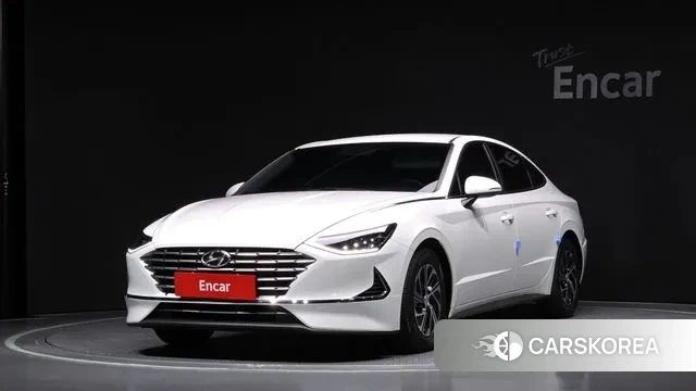 Hyundai Sonata Hybrid (DN8) 2021 Белый из Кореи