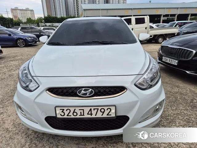 Hyundai Accent (New type) 2018 Белый из Кореи
