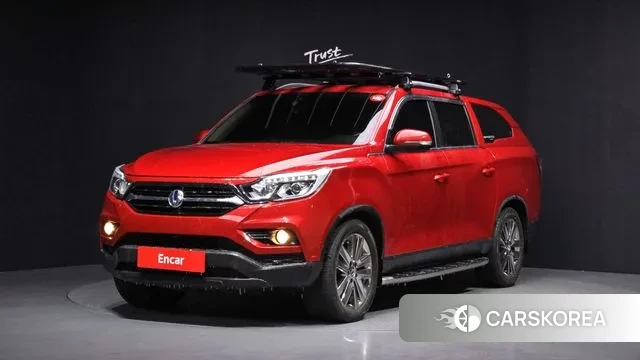 Ssangyong Rexton Sports 2018 Красный из Кореи