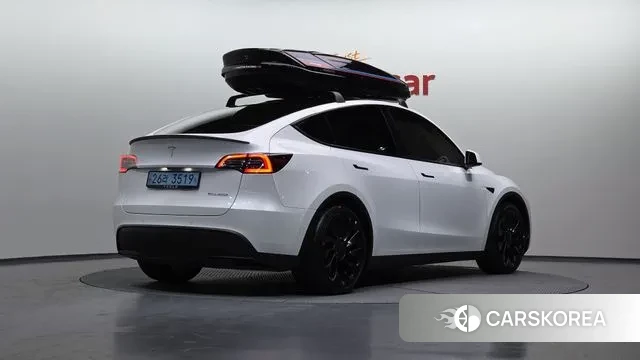Tesla Model Y 2022 Белый из Кореи