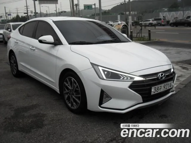 Hyundai Avante AD 2019 Белый из Кореи