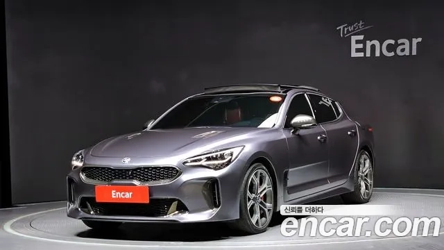 Kia Stinger 2019 Серый из Кореи
