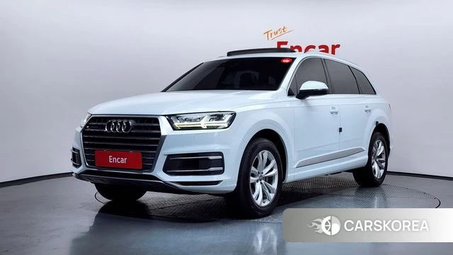 Audi Q7 (4M) 2019 Белый из Кореи