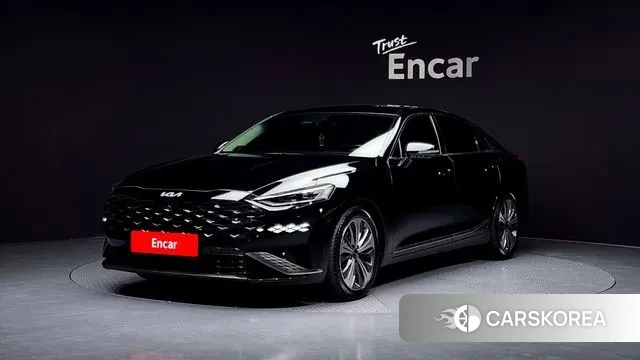 Kia K8 Hybrid 2023 Черный из Кореи