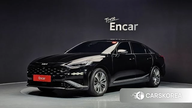 Kia K8 Hybrid 2023 Черный из Кореи