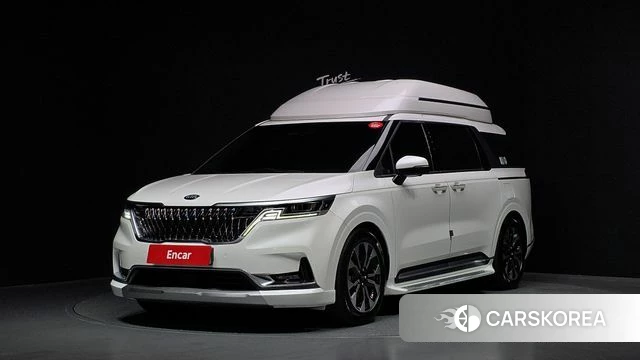 Kia Carnival 4th generation 2021 Белый из Кореи
