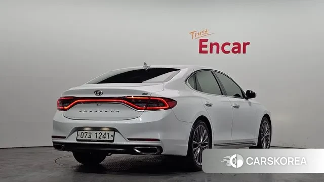 Hyundai Grandeur IG 2018 Белый из Кореи