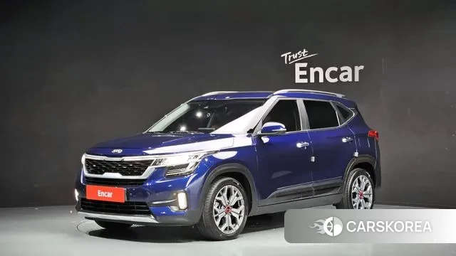Kia Seltos 2020 Синий из Кореи