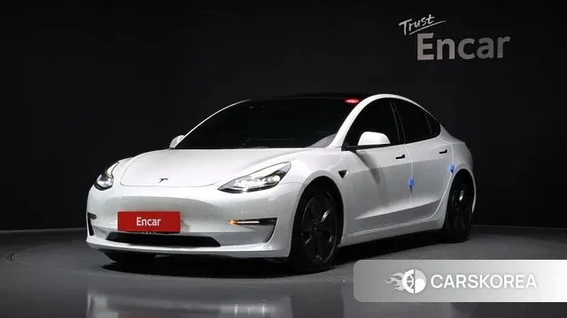 Tesla Model 3 2022 Белый из Кореи