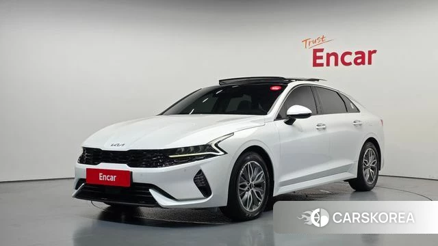 Kia K5 Hybrid 3rd Generation 2023 Белый из Кореи
