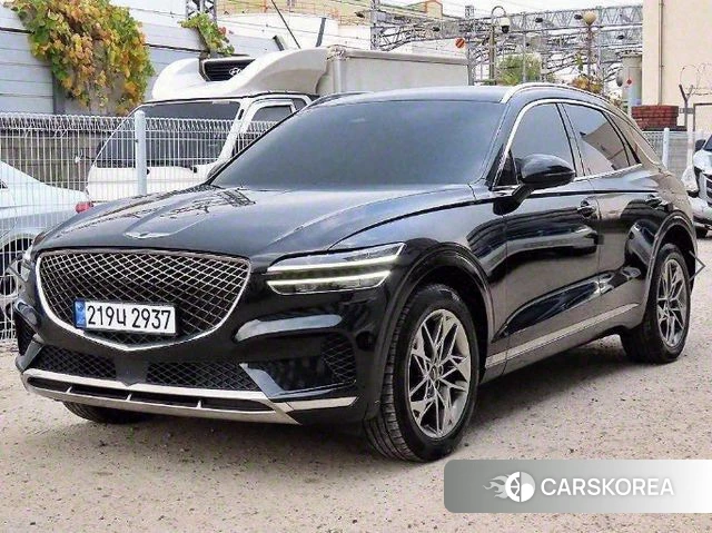 Genesis GV70 2021 Черный из Кореи
