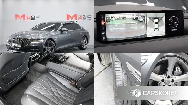 Genesis G80 (RG3) 2020 Серый из Кореи