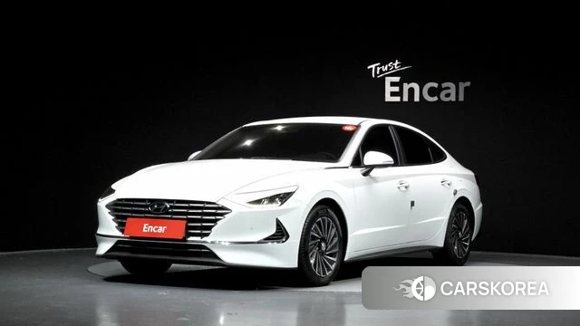 Hyundai Sonata Hybrid (DN8) 2022 Белый из Кореи