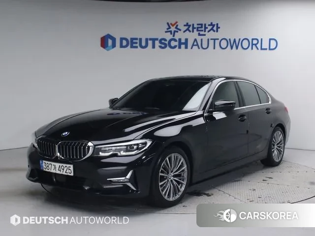 BMW 3 Series (G20) 2022 Черный из Кореи
