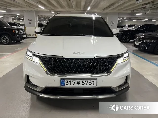 Kia Carnival 4th generation 2022 Белый из Кореи