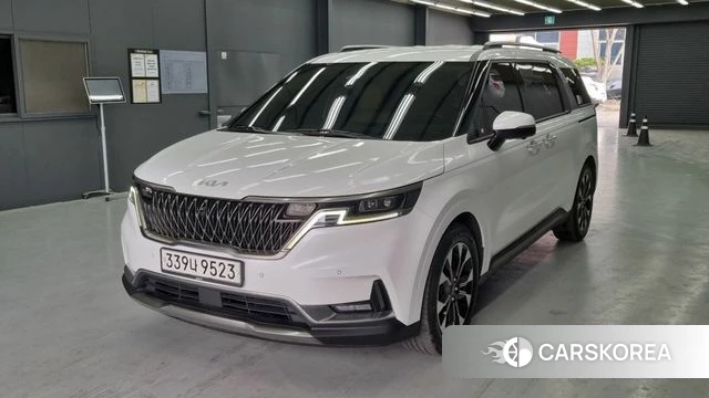 Kia Carnival 4th generation 2022 Белый из Кореи