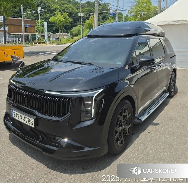 Kia The New Carnival 4th Generation 2025 Черный из Кореи