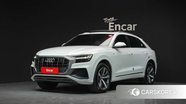 Audi Q8 (4M) 2022 Белый из Кореи