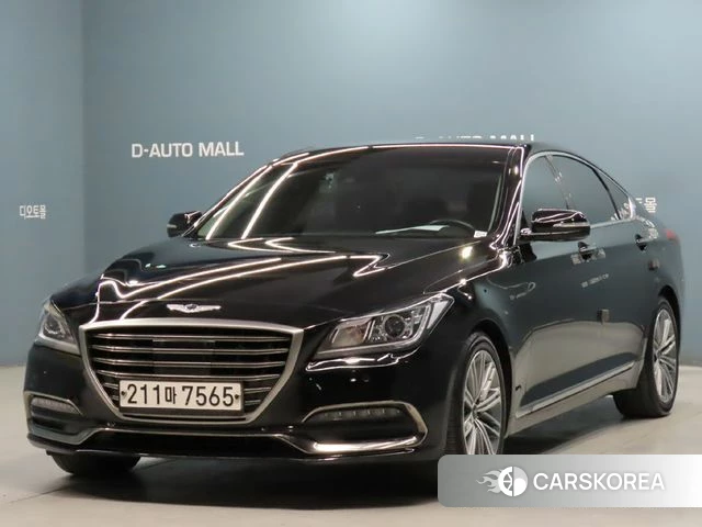 Genesis G80 2019 Черный из Кореи