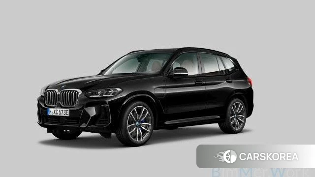 BMW X3 (G01) 2024 Черный из Кореи