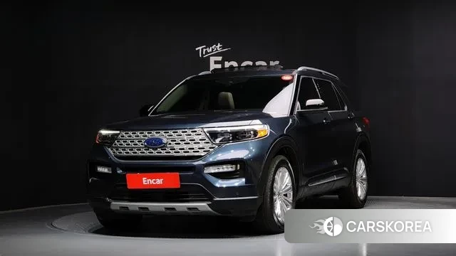 Ford Explorer 6th Generation 2023 Синий из Кореи