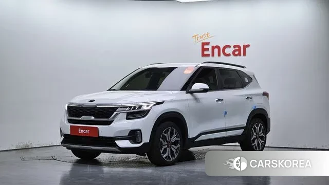 Kia Seltos 2021 Белый из Кореи