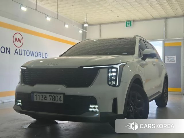 Kia The New Sorento 4th Generation 2024 Белый из Кореи