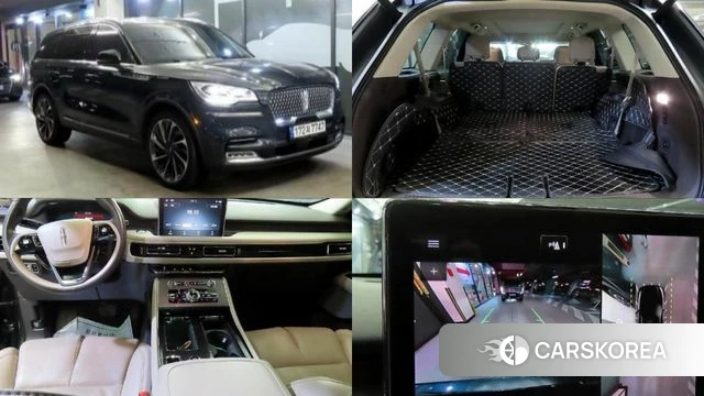 Lincoln Aviator 2nd generation 2023 Синий из Кореи