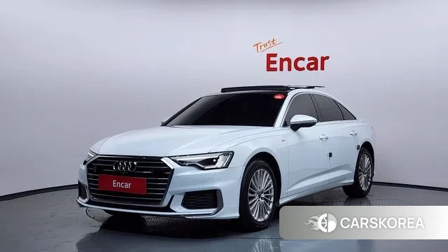 Audi A6 (C8) 2020 Белый из Кореи