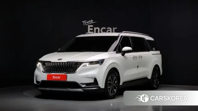 Kia Carnival 4th generation 2021 Белый из Кореи
