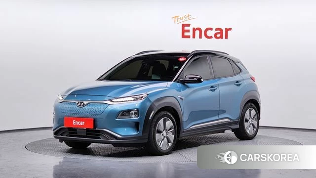 Hyundai Kona Electric 2019 Синий из Кореи
