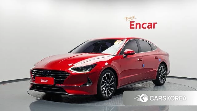 Hyundai Sonata (DN8) 2019 Красный из Кореи