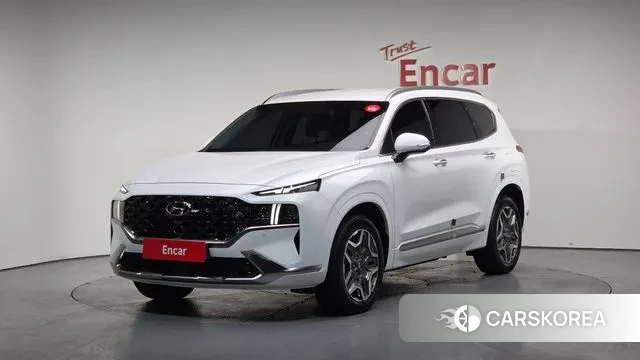 Hyundai The New Santa Fe 2022 Белый из Кореи