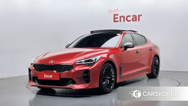 Kia Stinger 2019 Красный из Кореи