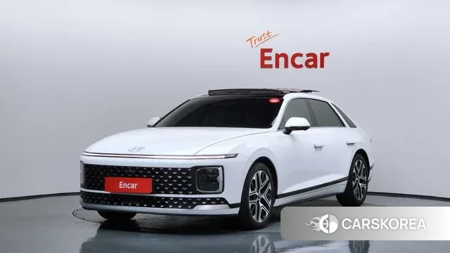 Hyundai Grandeur Hybrid (GN7) 2023 Белый из Кореи