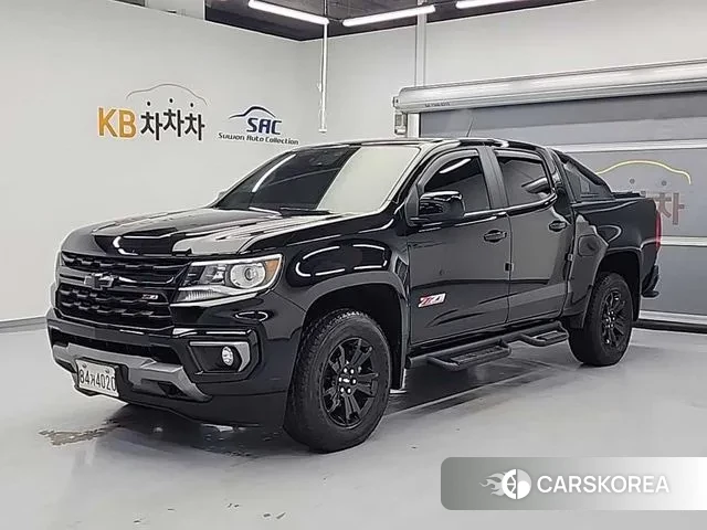 Chevrolet (GM Daewoo) Real New Colorado 2021 Черный из Кореи