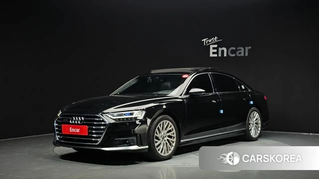 Audi A8 (D5) 2021 Черный из Кореи