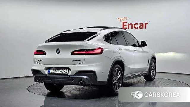 BMW X4 (G02) 2021 Белый из Кореи