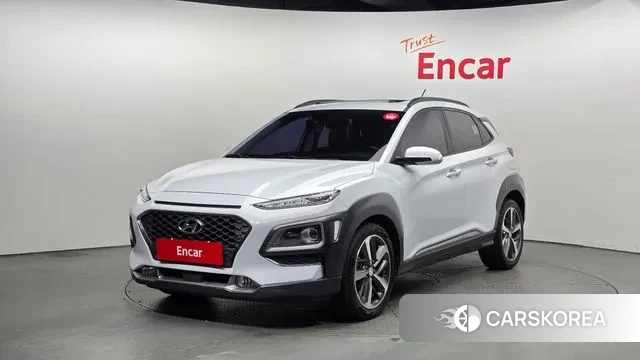 Hyundai Kona 2018 Белый из Кореи