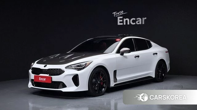 Kia Stinger 2018 Белый из Кореи
