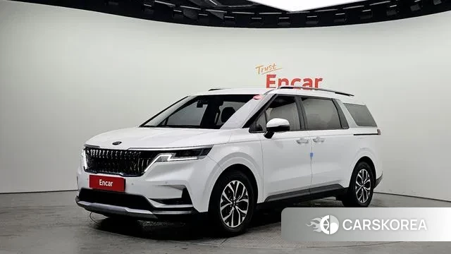 Kia Carnival 4th generation 2021 Белый из Кореи