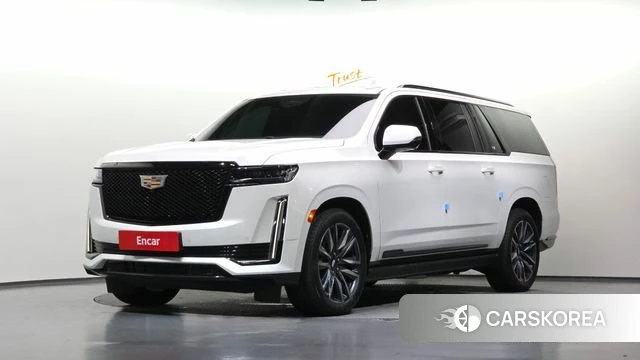 Cadillac Escalade 5th Generation 2023 Белый из Кореи