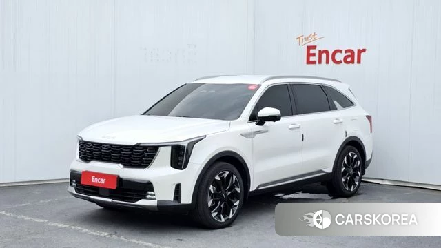 Kia The New Sorento 4th Generation 2023 Белый из Кореи