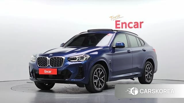 BMW X4 (G02) 2023 Синий из Кореи