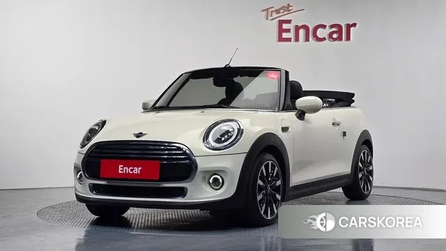 Mini Cooper Convertible 2021 Жемчужный цвет из Кореи