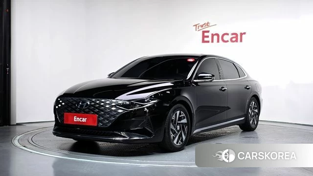 Hyundai The New Grandeur IG Hybrid 2021 Черный из Кореи