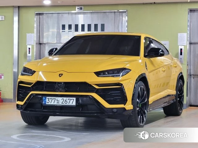 Lamborghini Urus 2021 Желтый из Кореи