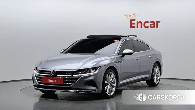 Volkswagen Arteon 2022 Серебристо-серый из Кореи